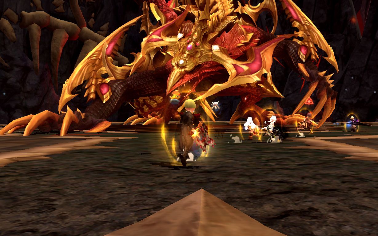 【龙之谷】圣骑毁灭红龙,圣骑视角