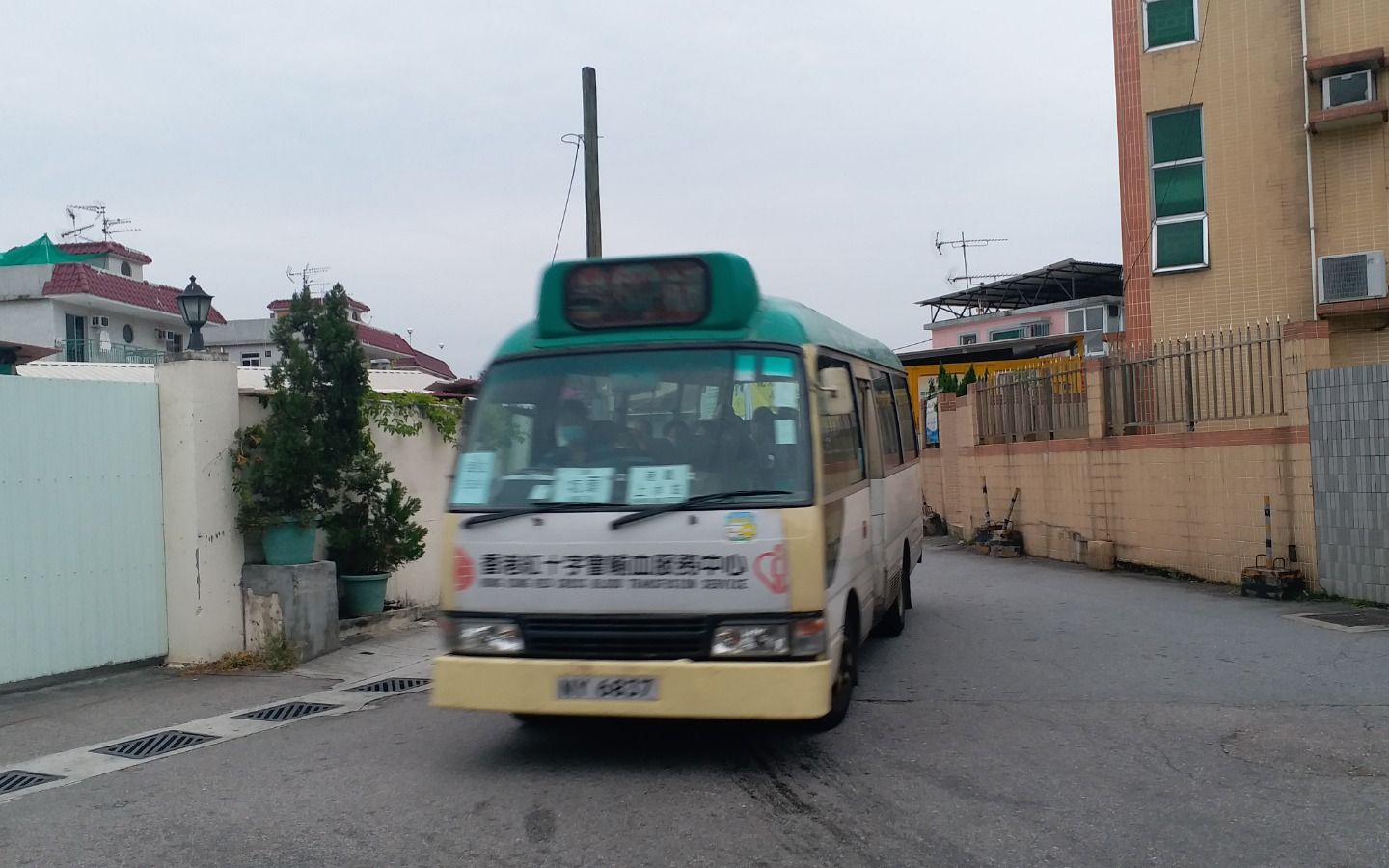 【香港巴士·pov224】【綠頂小豬遊】新界專線小巴gmb 50k@ny6837 坑