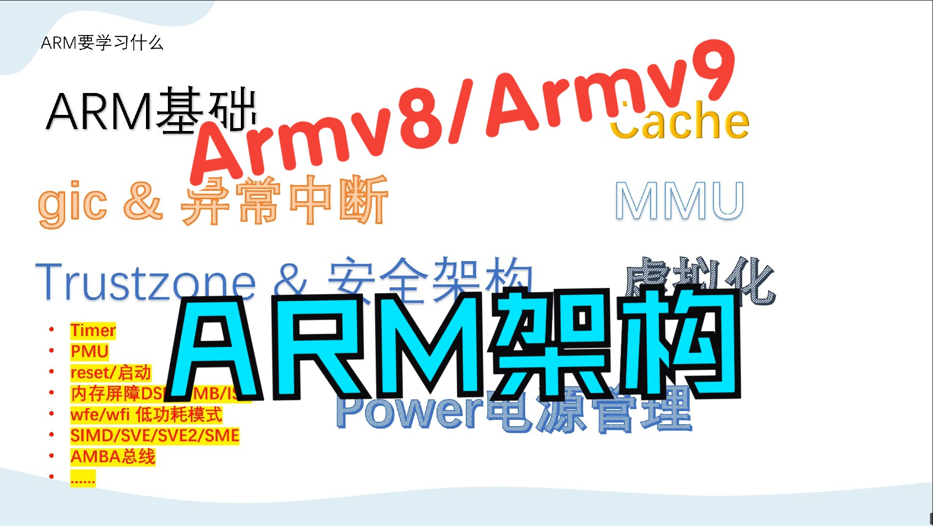 Armv8Armv9架构付费学习路线哔哩哔哩bilibili