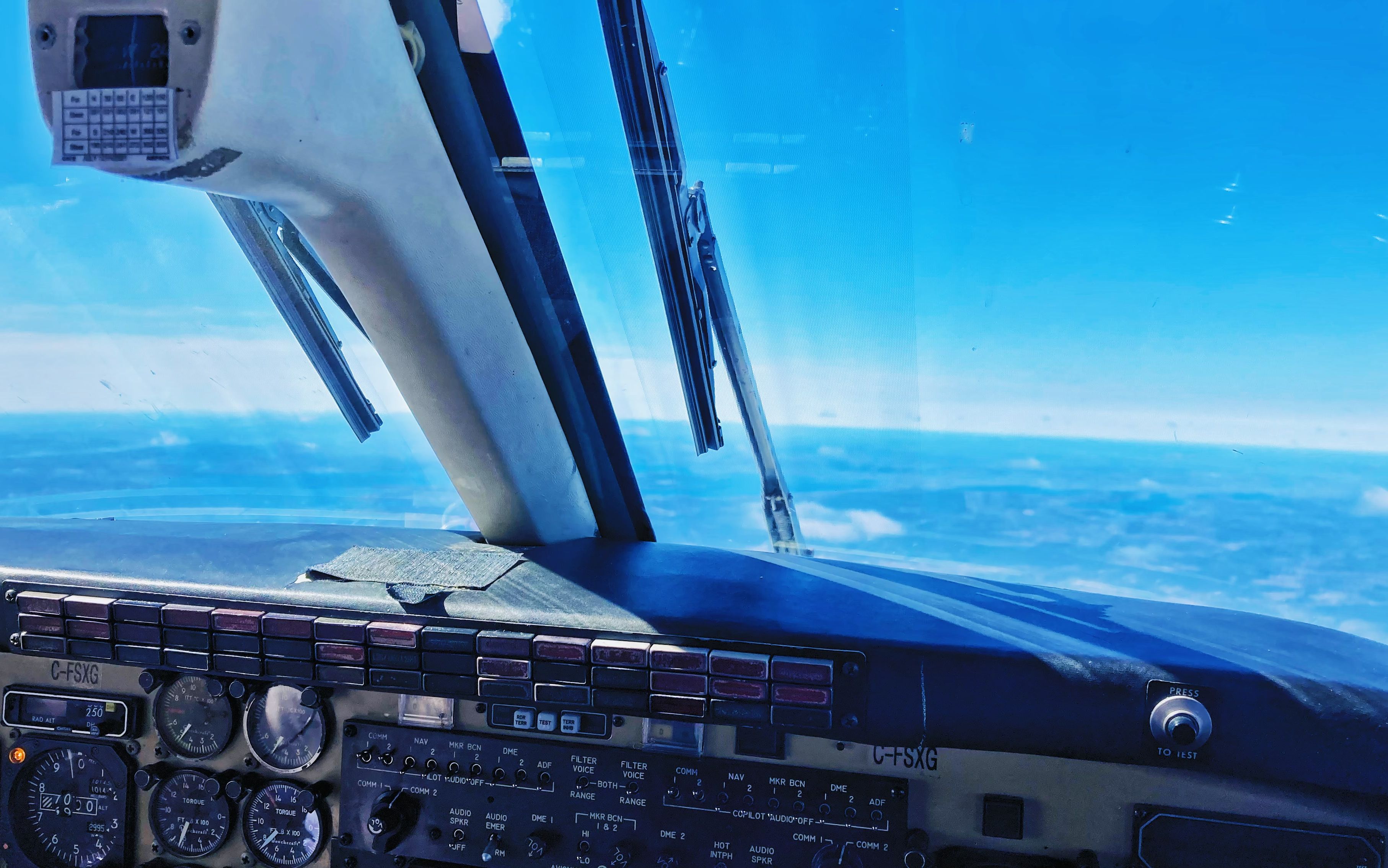 kingair c90无剪辑纯享版飞行视角