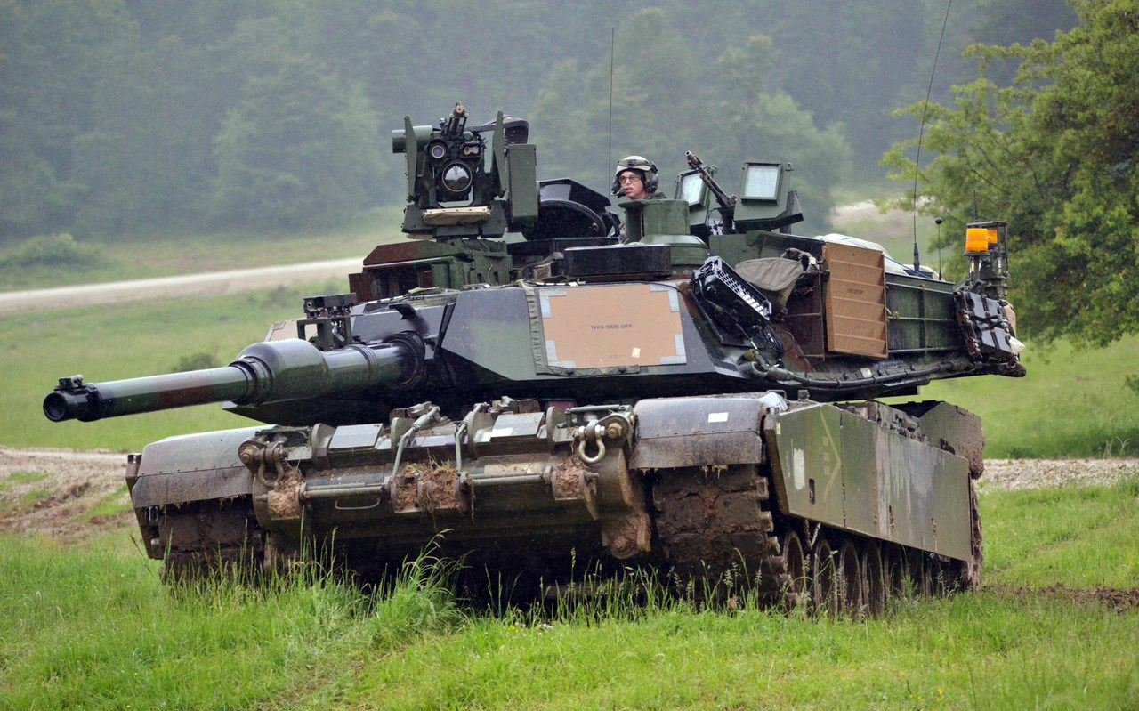 当李承晚韩军获得了m1a1坦克后