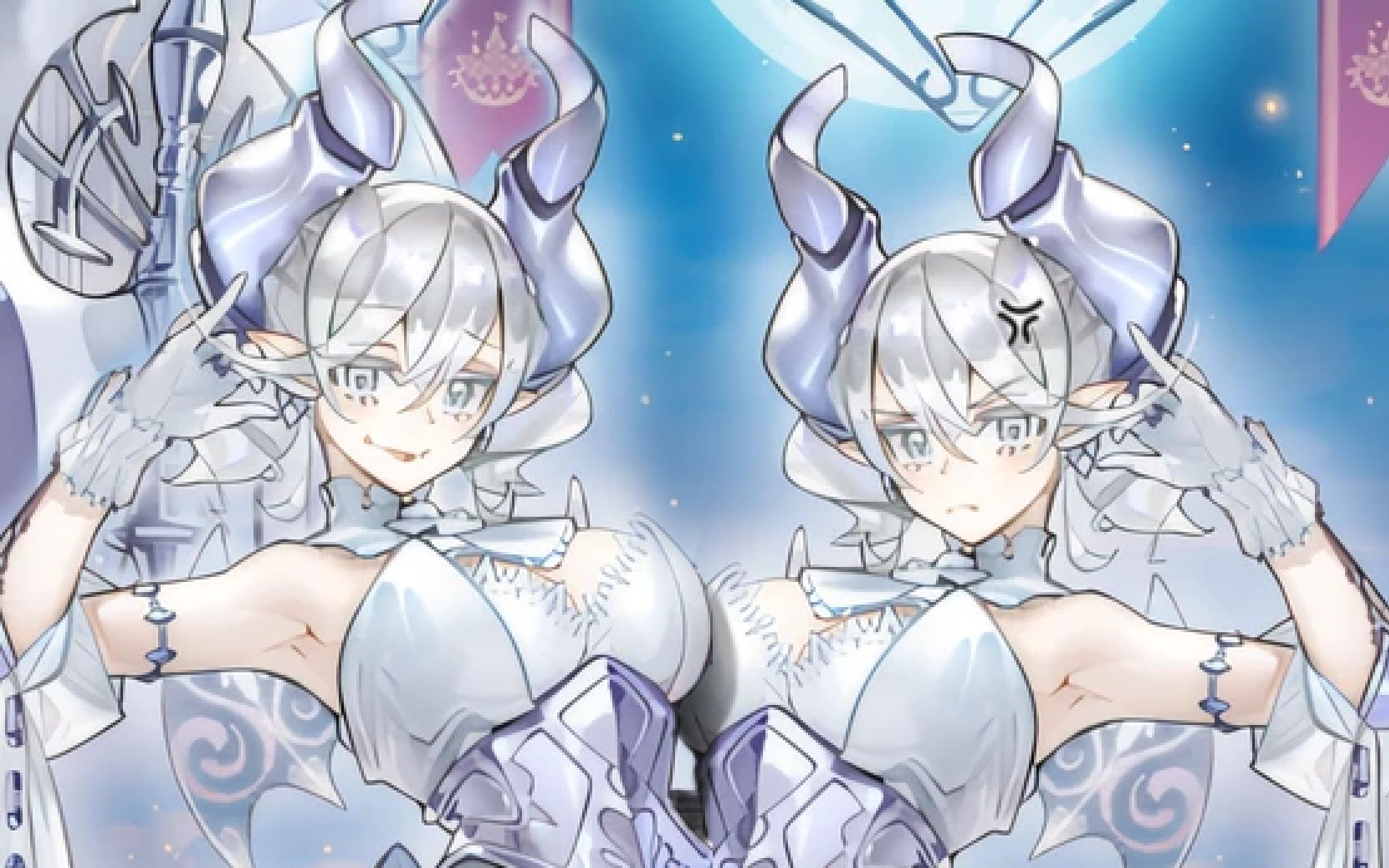 相互碰撞的白银城