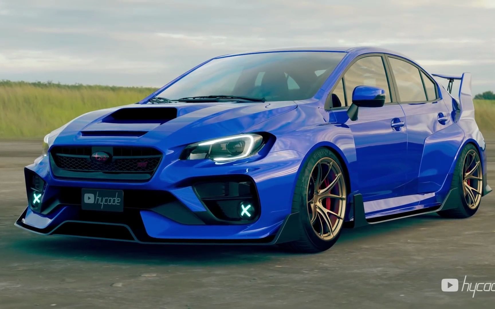 sti新宽体展示凶狠战士widebodykit