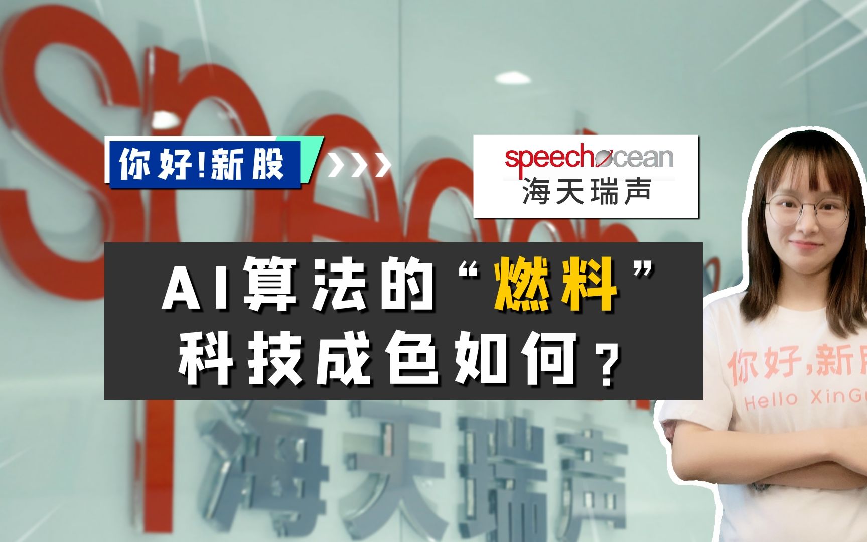 海天瑞声:AI算法的“燃料”,海天瑞声科技成色如何?哔哩哔哩bilibili