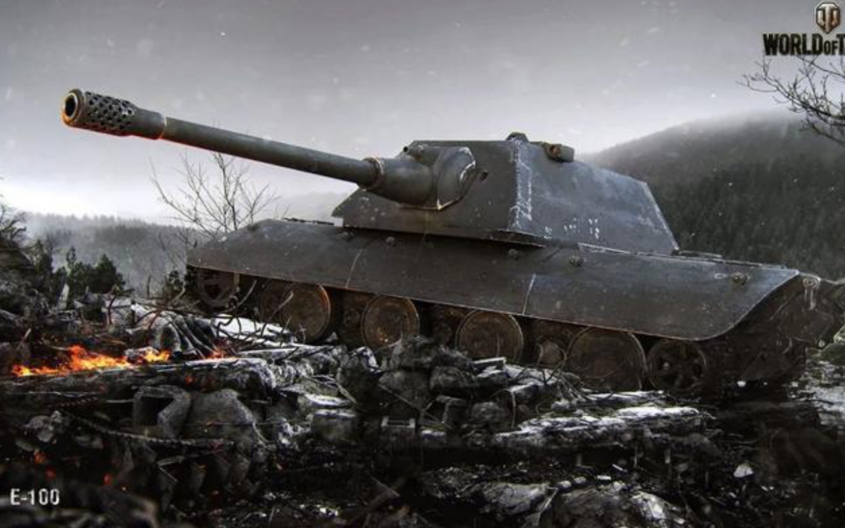 德系老牌重坦,铁面游侠e100!