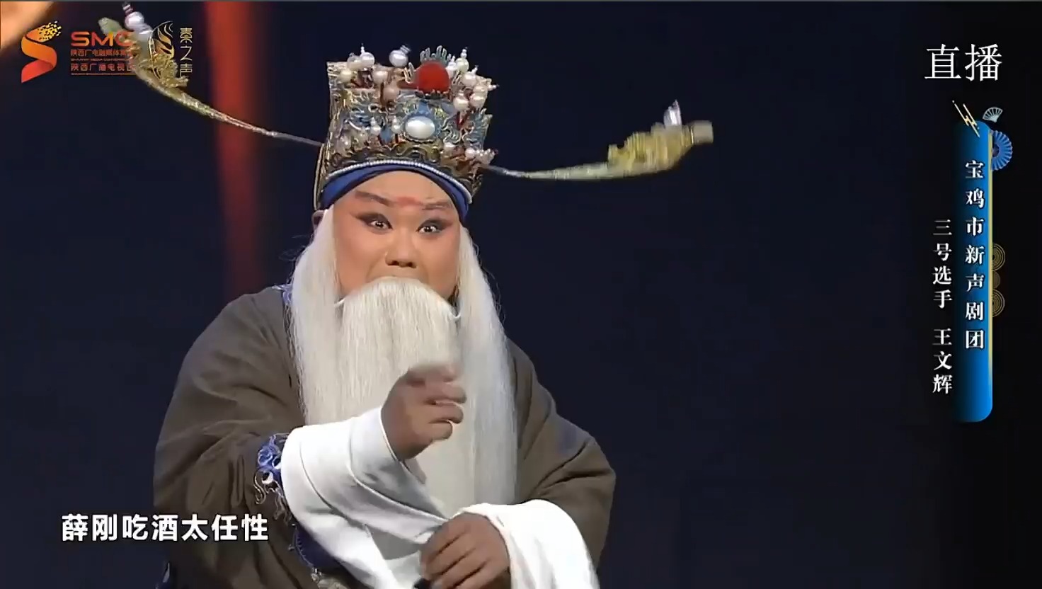 王文辉 秦腔《徐策跑城》片段