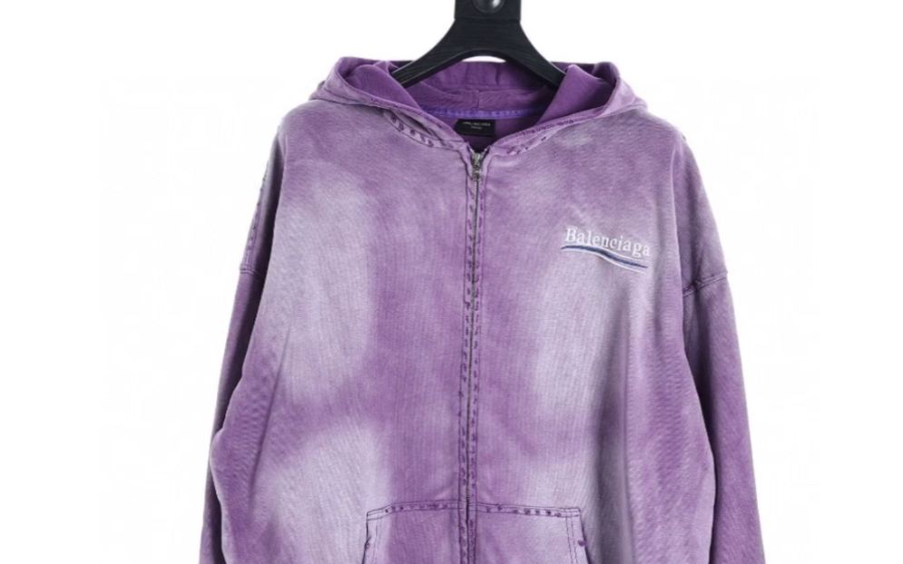 说一下高仿balenciaga巴黎世家 blcg23ss重工洗水扎染炒雪花可乐刺绣