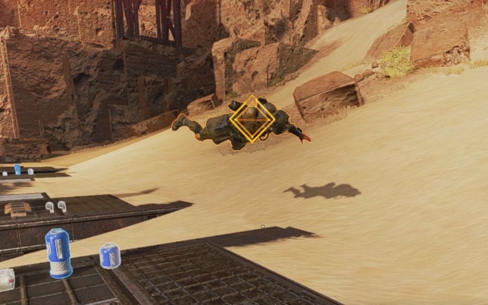 重伤倒地后光速爬行还能跳!_apex英雄