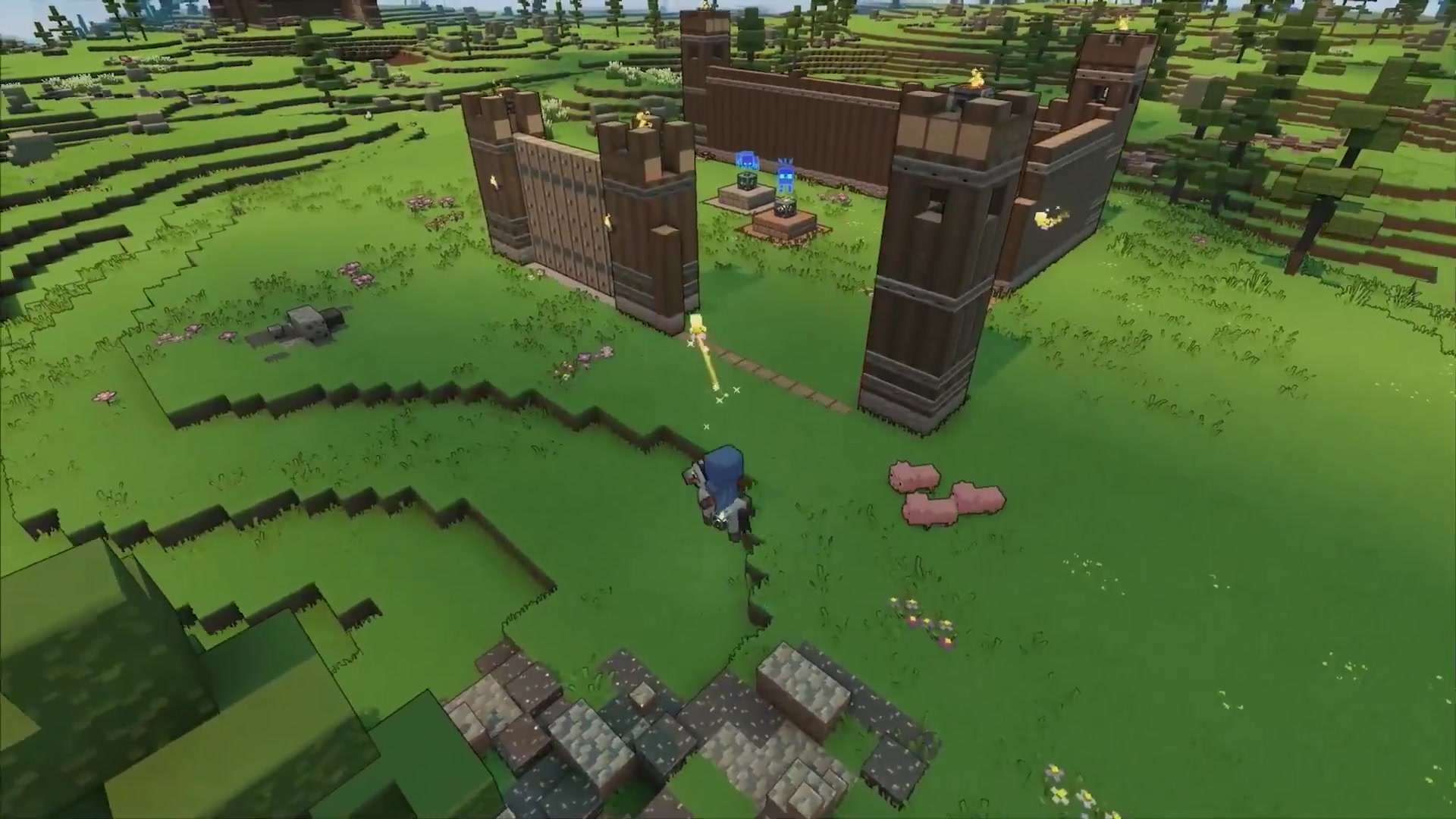 minecraftlegends任天堂官方交换机预告片minecraftlegends