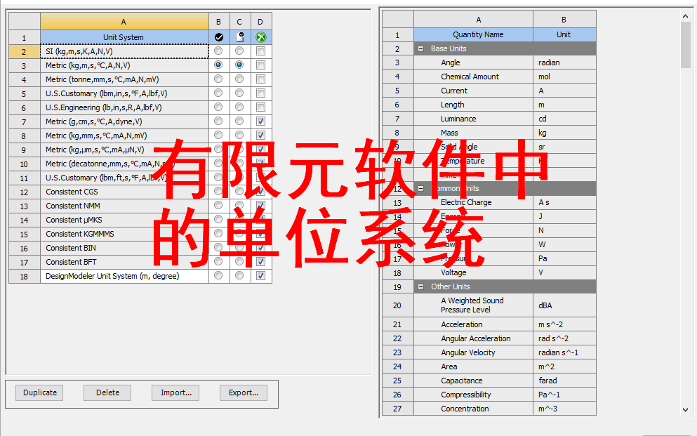 Abaqus中单位换算——发现一个极其实用的换算工具(它山之石可以攻玉)哔哩哔哩bilibili