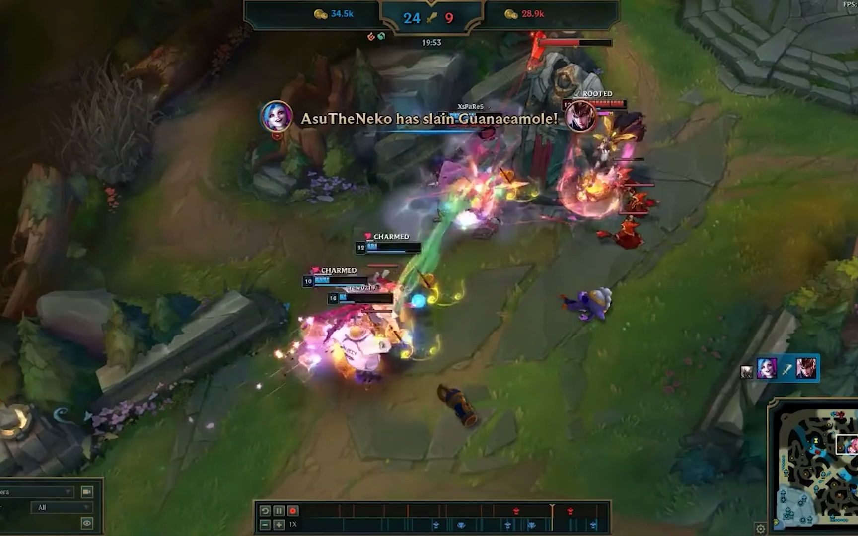 英雄联盟时刻lol每日精彩击杀leagueoflegends202203173