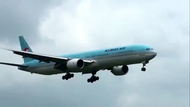 大韓航空的波音777的糟糕降落