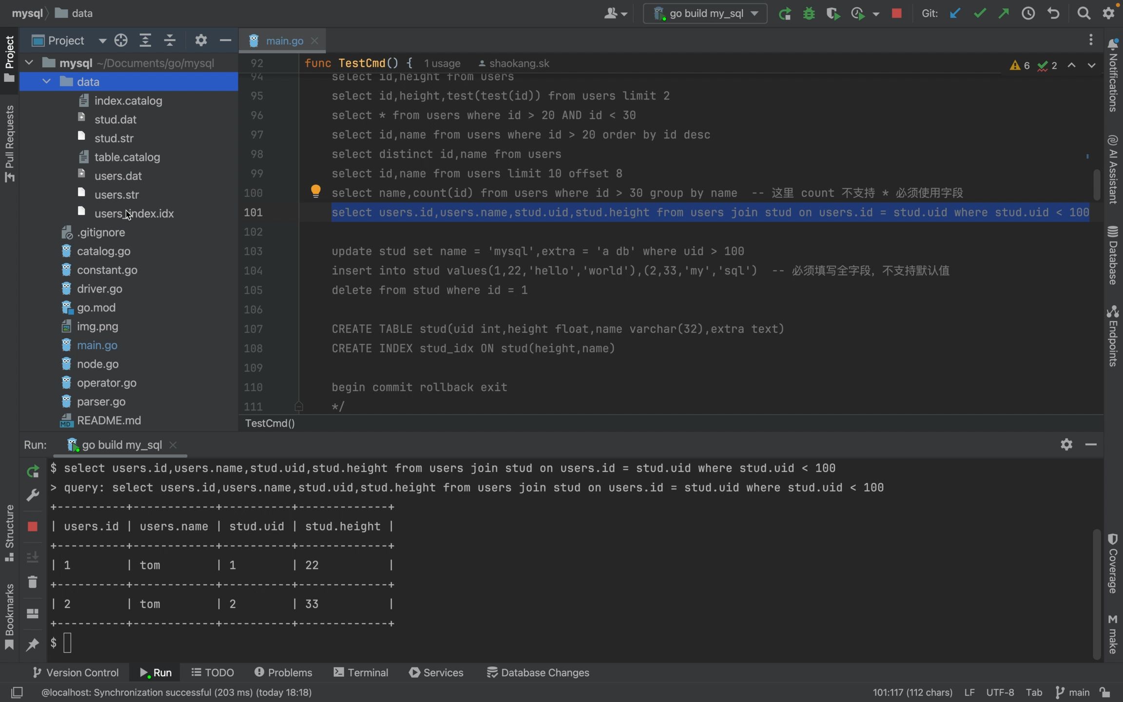 mysql语言编辑器