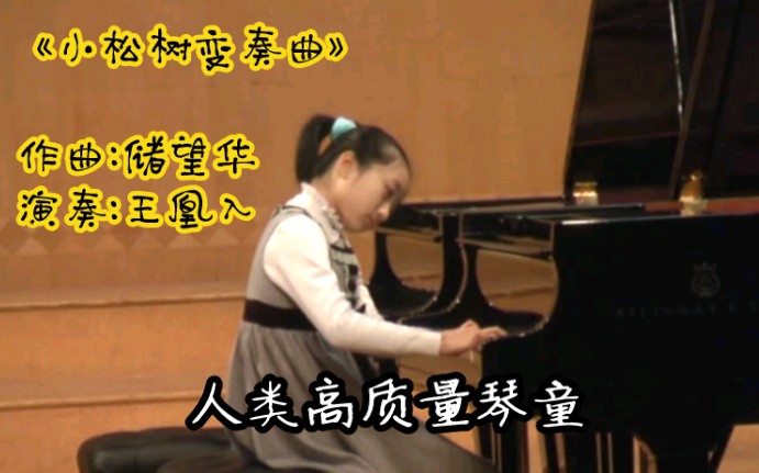 [图]【人类高质量琴童的演奏】——《小松树变奏曲》