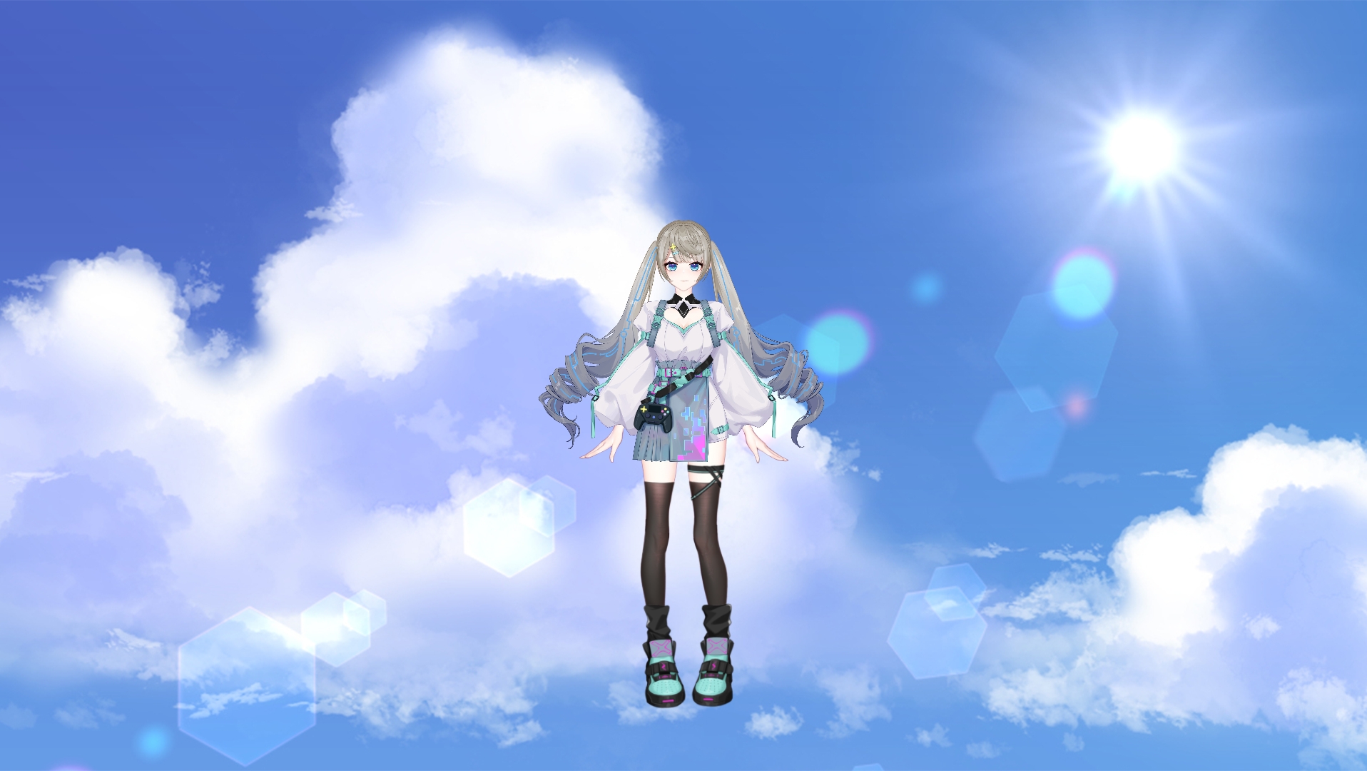 虚拟形象唱歌好可爱