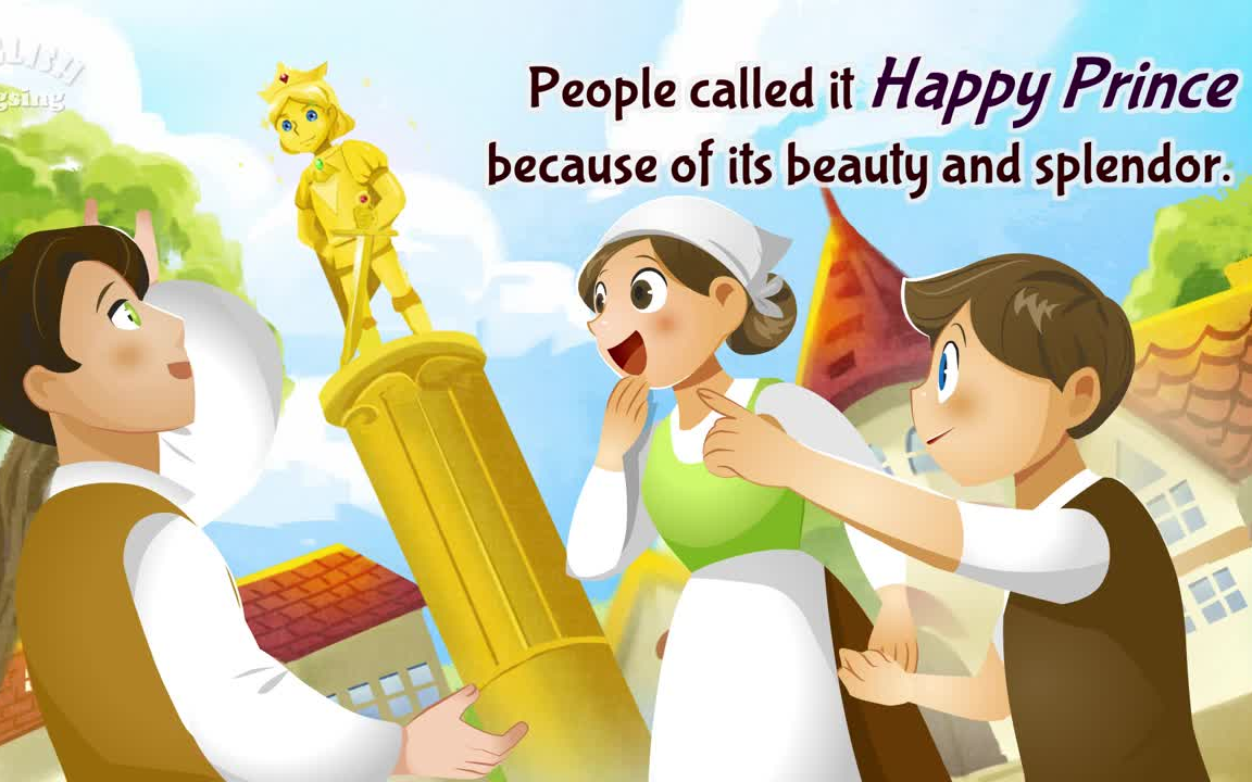 [图]English Singsing之快乐王子 - The Happy Prince - English Stories