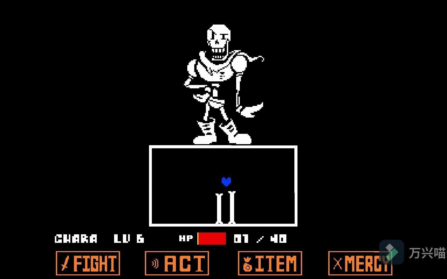 [图][undertale]papyrus无伤(仁慈结局)