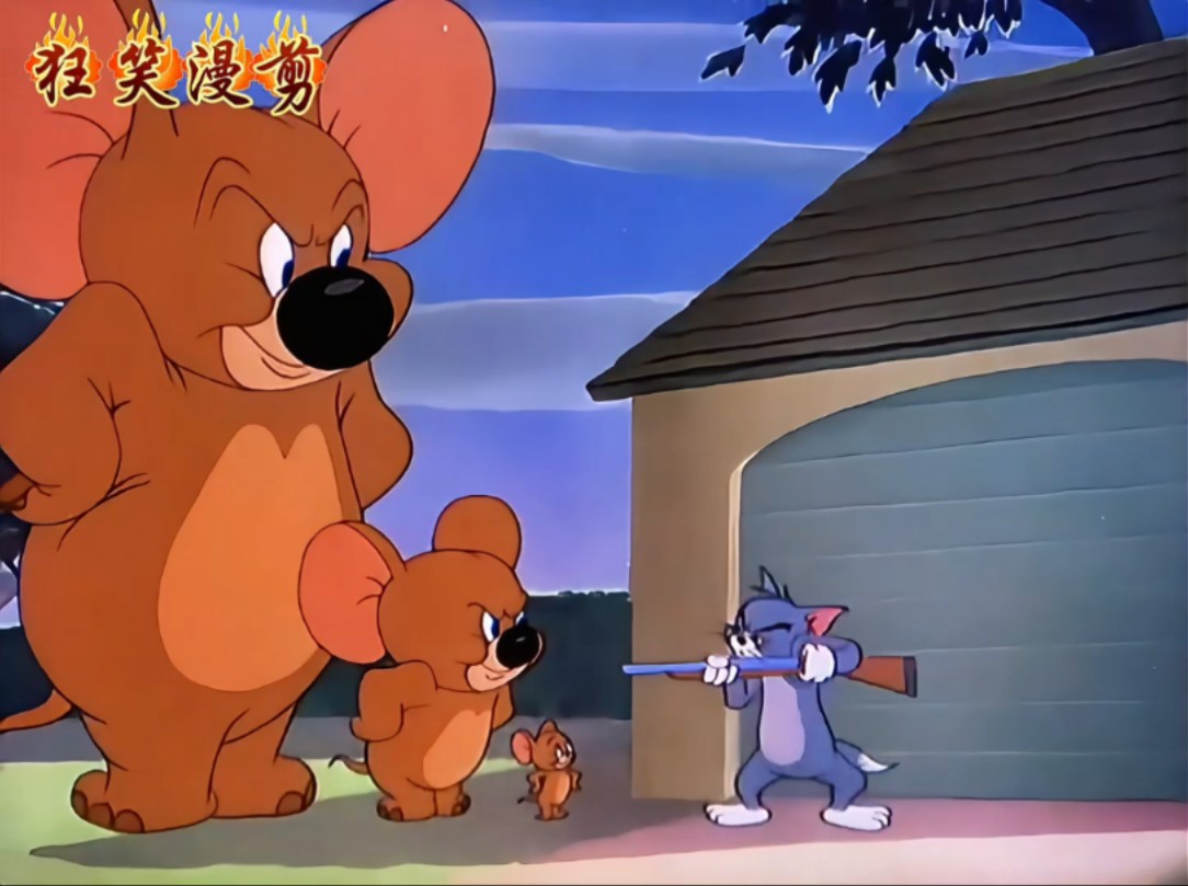 《猫和老鼠》杰瑞和小象