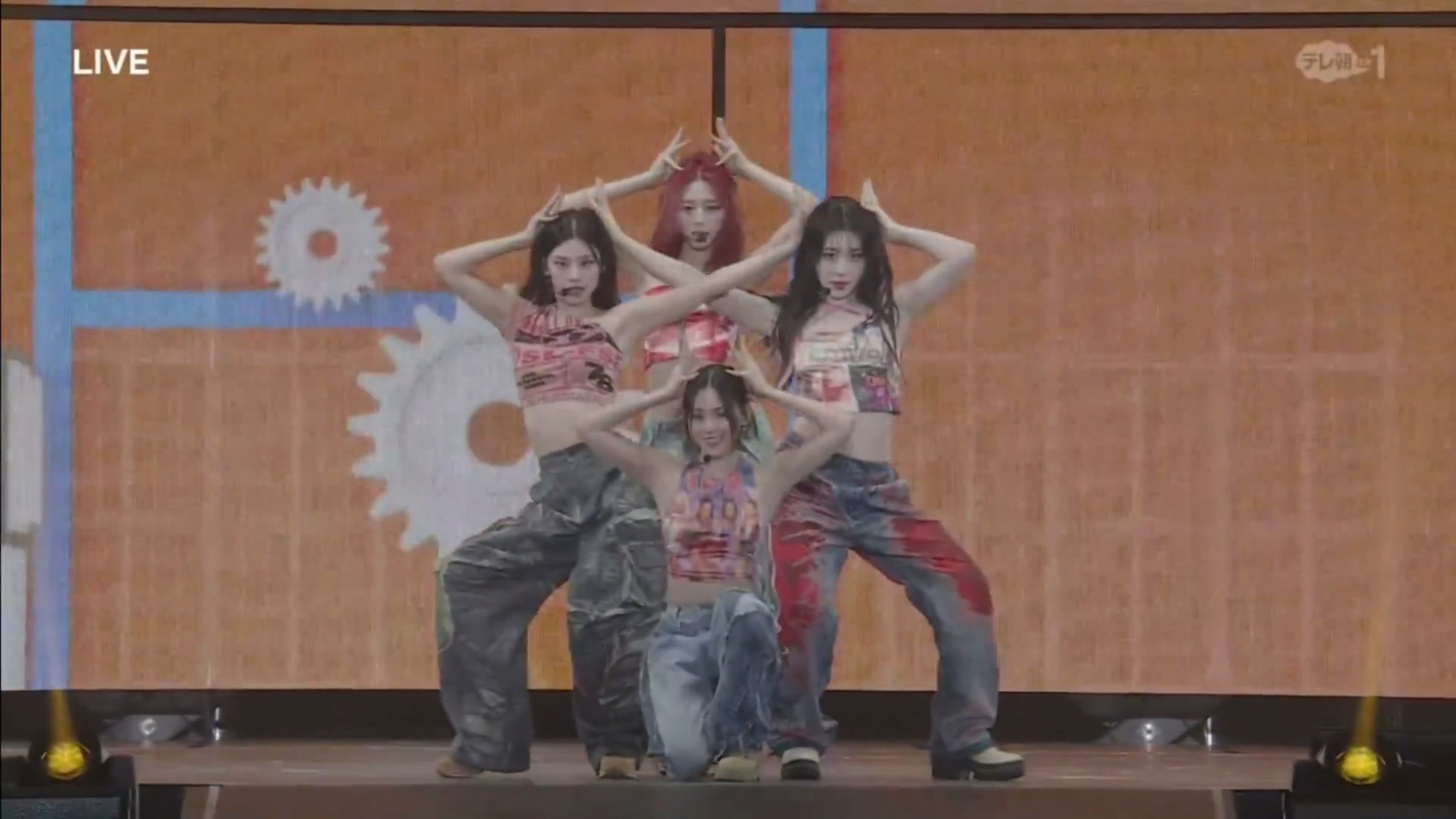 220524 itzy algorithm舞台