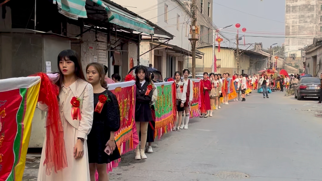 潮汕传统民俗营镖旗