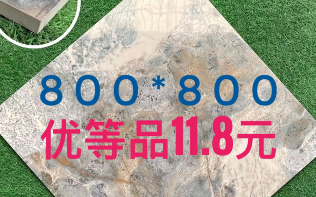 瓷砖800*800特价11.8元,200箱起哔哩哔哩bilibili