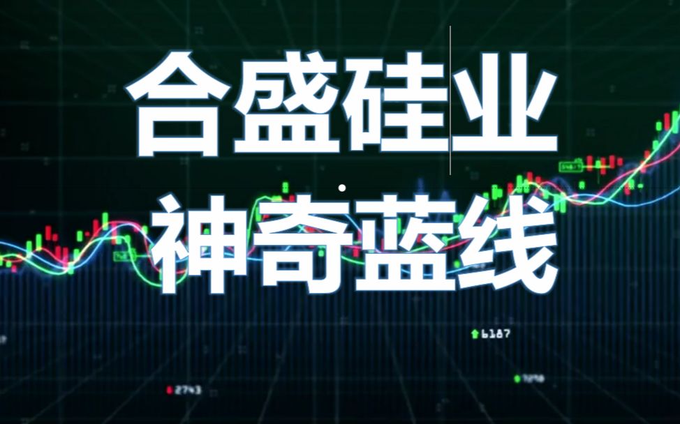 合盛硅业:神奇蓝线哔哩哔哩bilibili