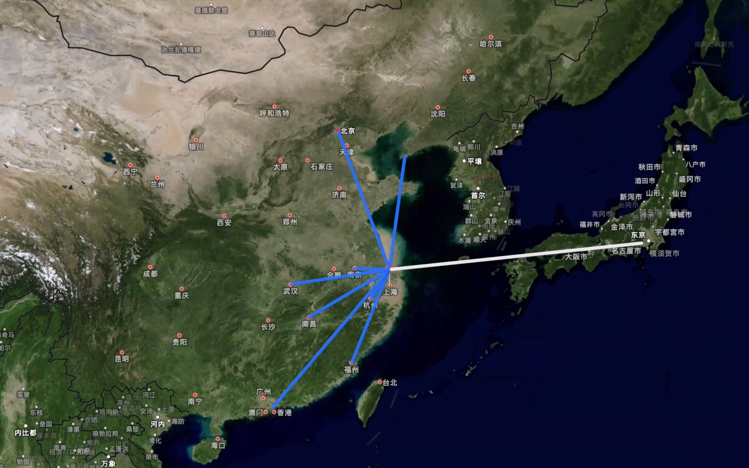 徐汇19届2班毕业去向图