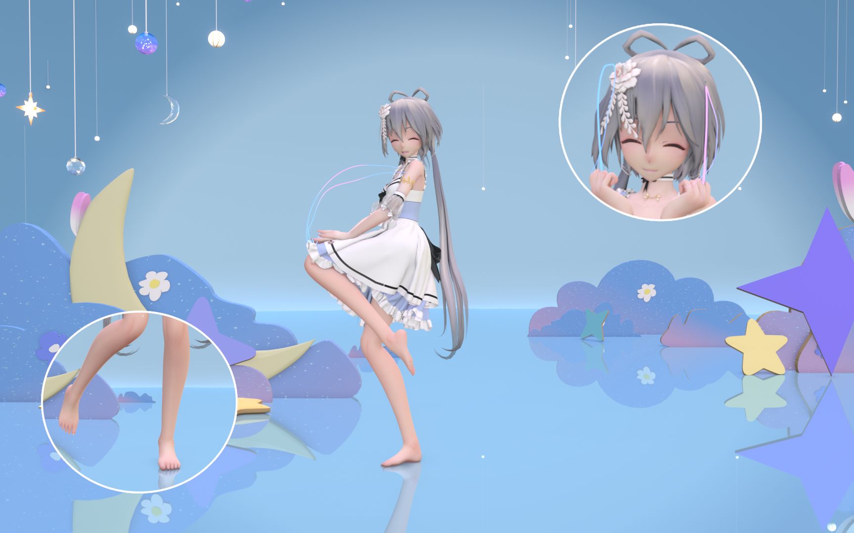 MMD关节技展示图片