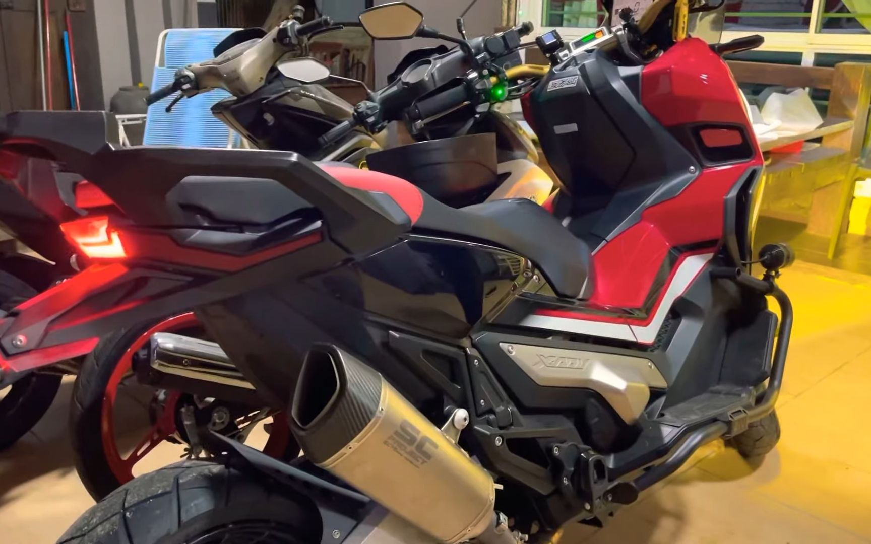 本田 x-adv 750改装sc排气声浪表现