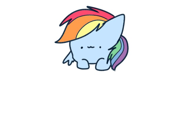 [MLP/短手书]Rainbow Dash的手指游戏哔哩哔哩bilibili