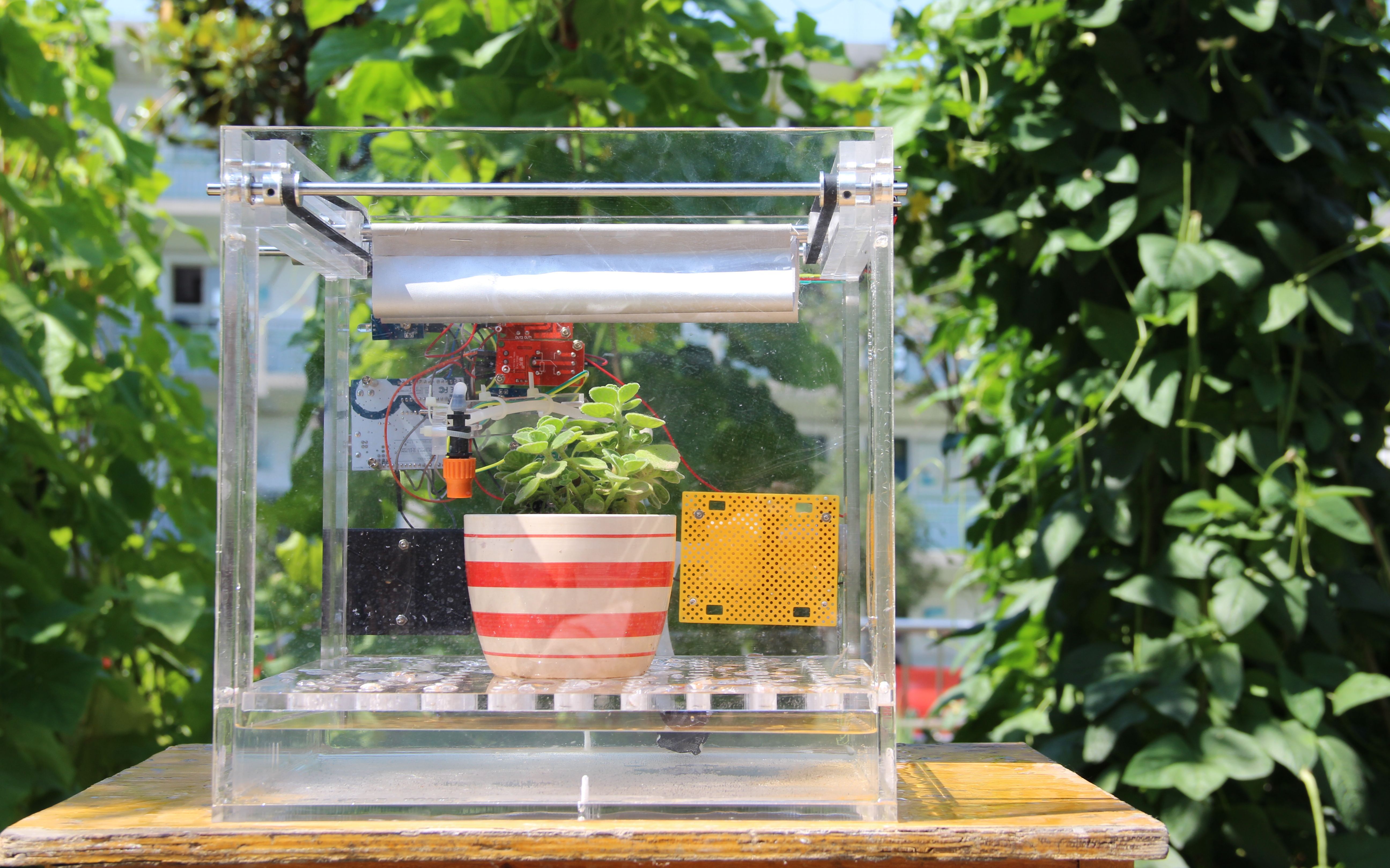 arduino人工智能浇花机器人