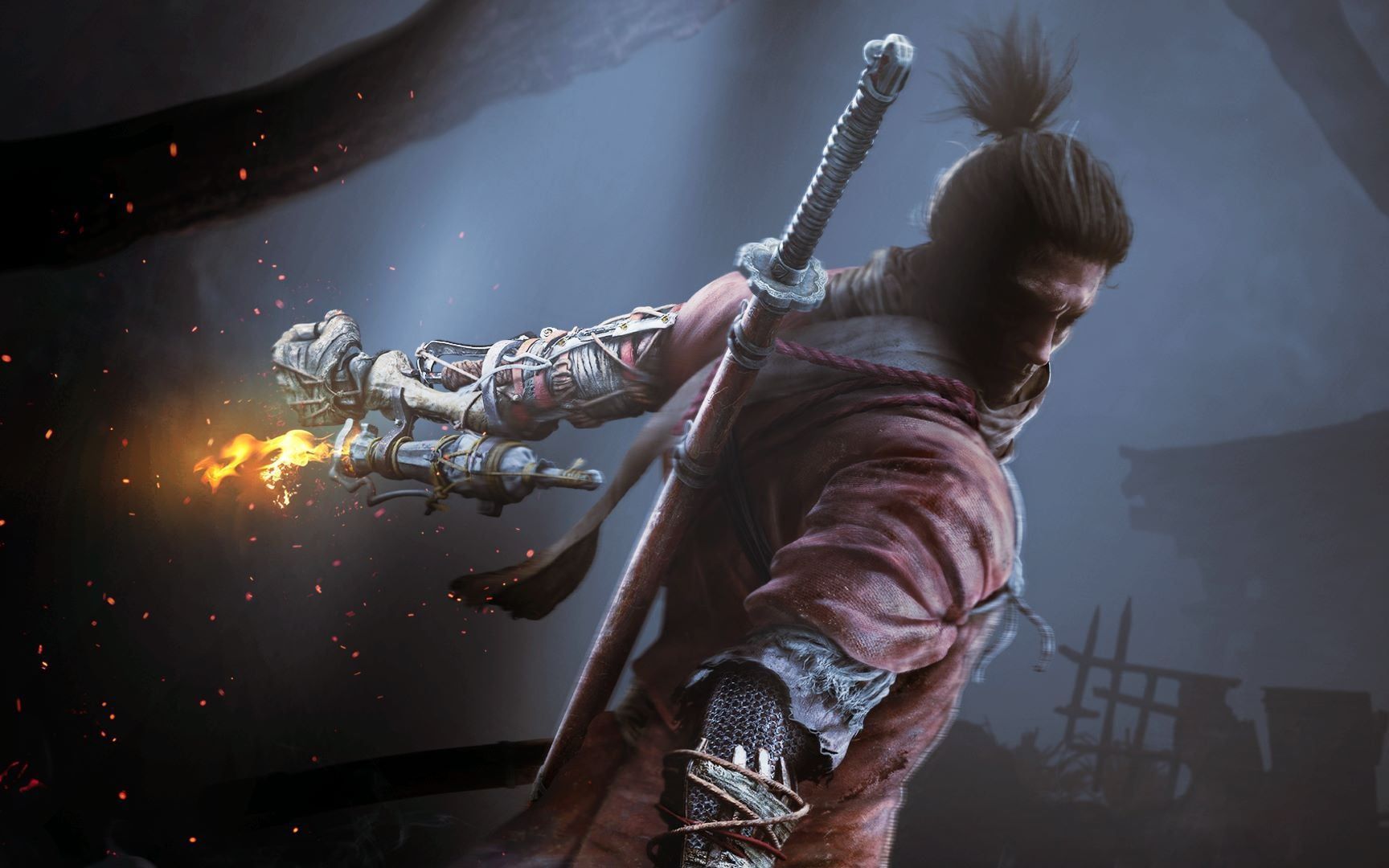 【只狼】这个boss简直无敌脆啊(苇名流 佐濑甚助)