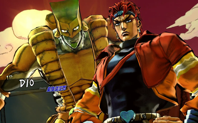 【jojo天堂之眼】dio&承太郎vs普奇神父&狄阿波罗
