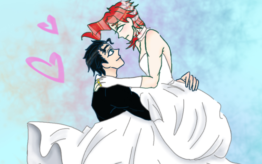 【jojo】达拉崩吧(承花向)【jojo手书】当二十多的承太郎再遇见花京院