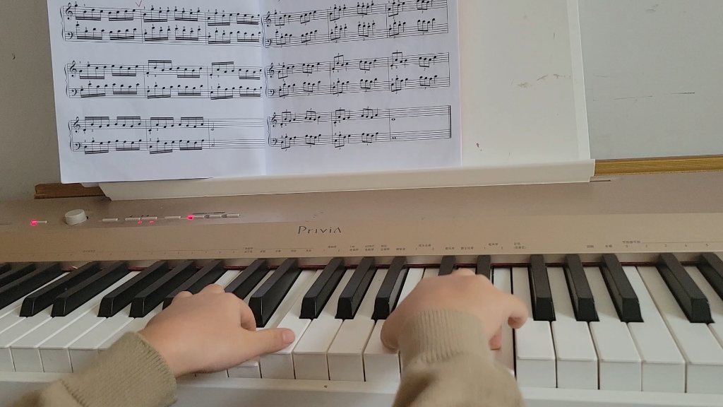 哈农第12条变化练习