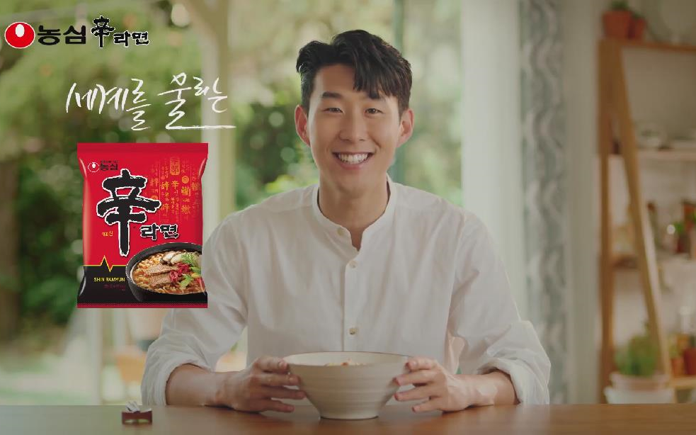 广告孙兴慜nongshim农心2019夏季