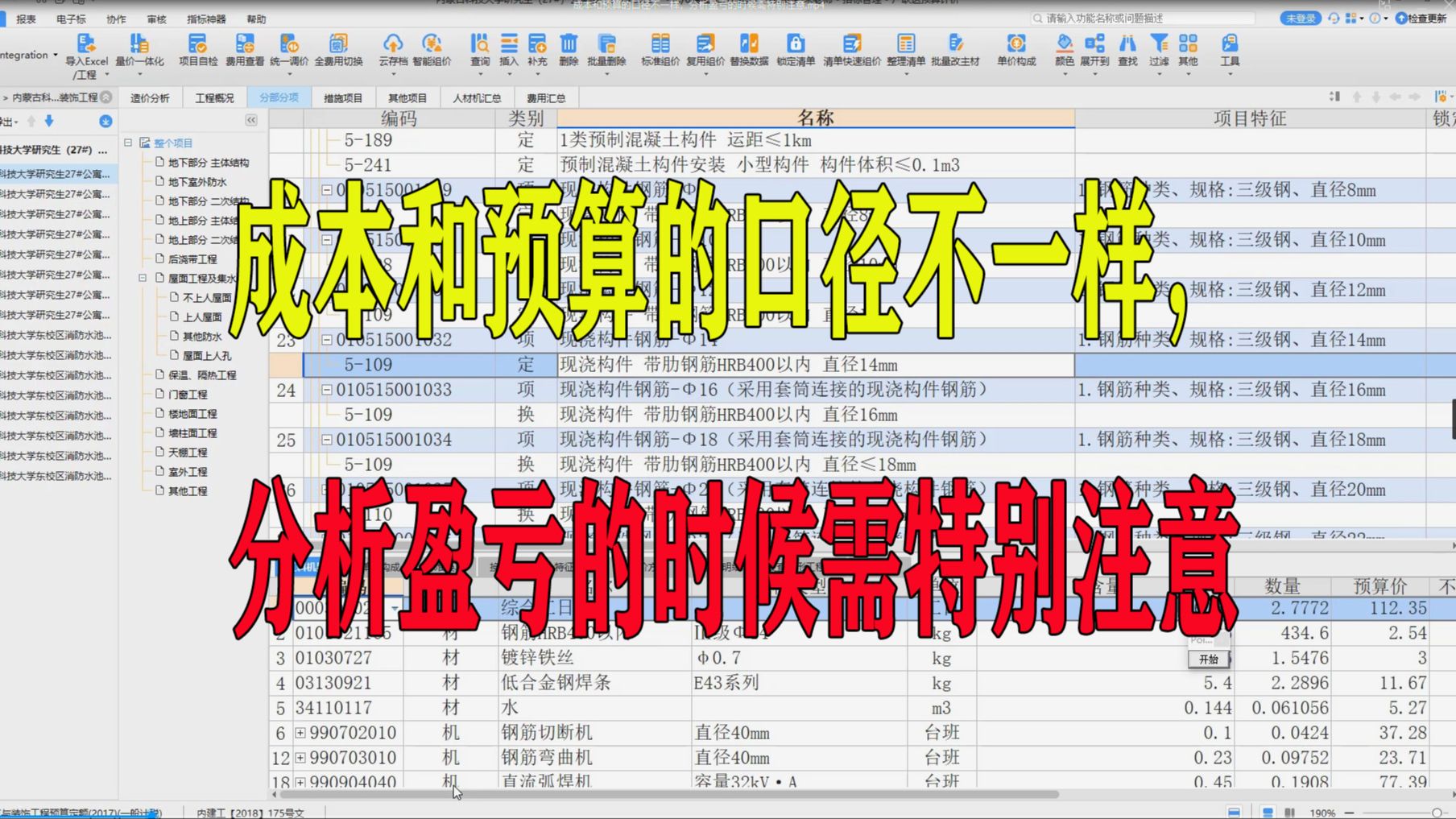 成本和预算的口径不一样,分析盈亏的时候需特别注意哔哩哔哩bilibili