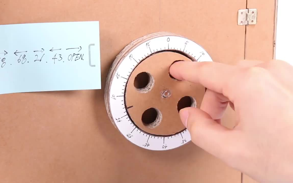 怎样手工DIY制作密码保险箱哔哩哔哩bilibili