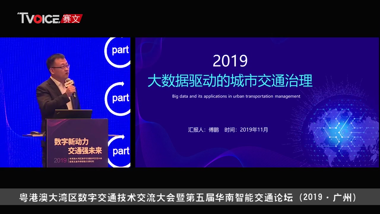 傅鹏:回归本质,城市交通治理大数据应用现状丨TVOICE赛文哔哩哔哩bilibili