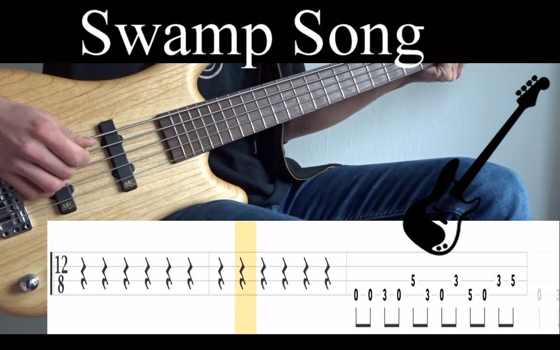 贝斯谱|Tool乐队《Swamp Song》哔哩哔哩bilibili