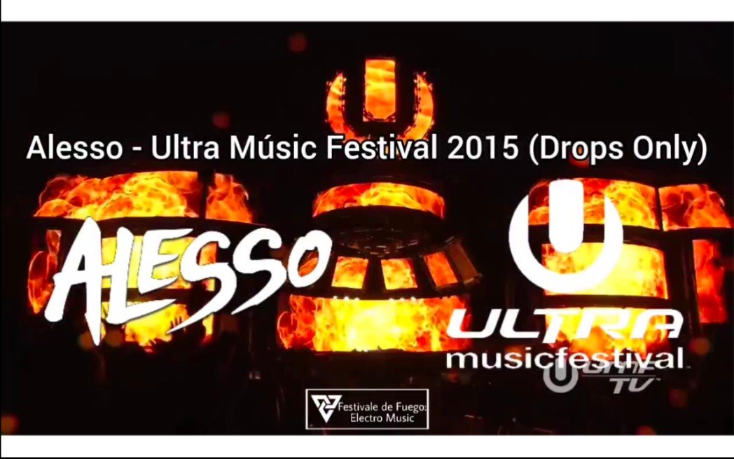 Alesso  Ultra Miami 2015 (Drops Only)哔哩哔哩bilibili