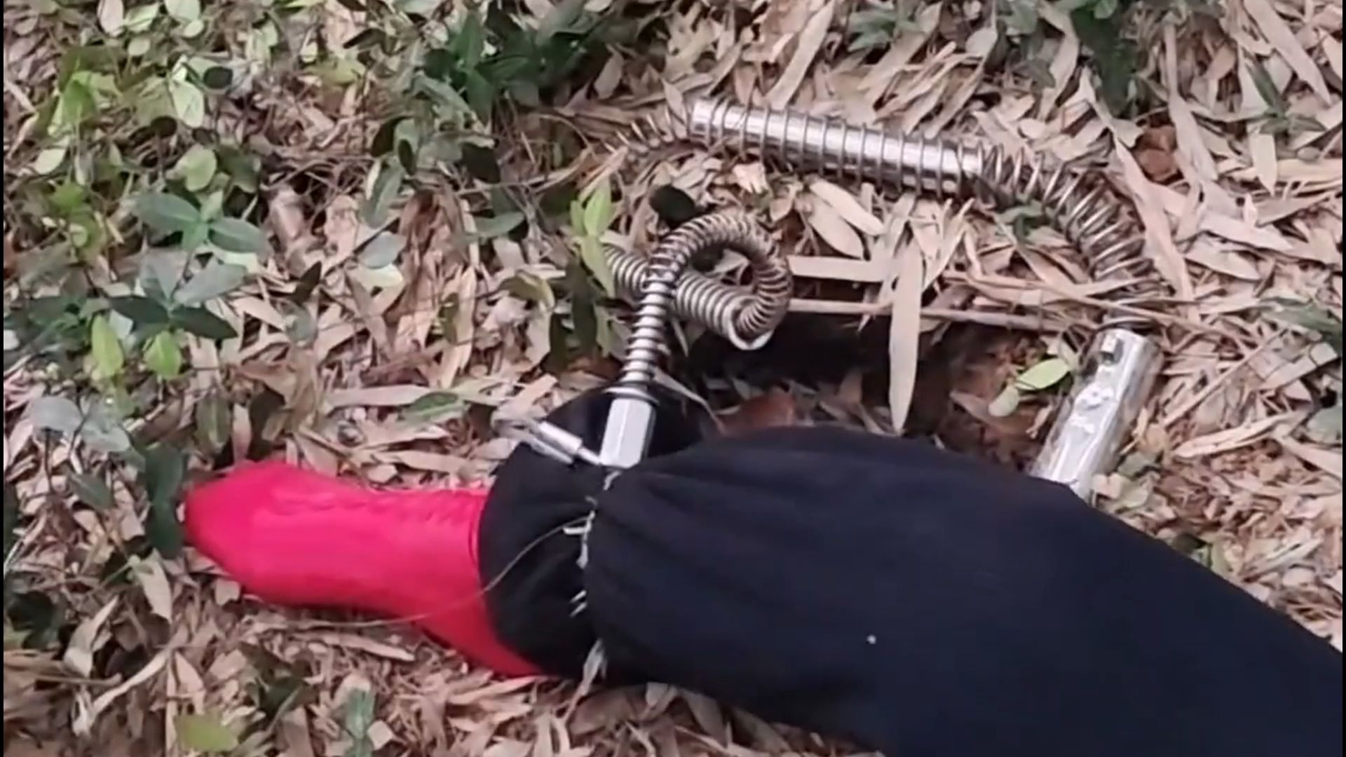 10岁女孩登山踏青误踩捕兽夹