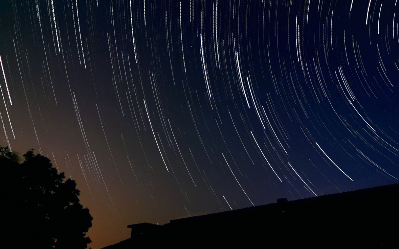 华为手机星空延时
