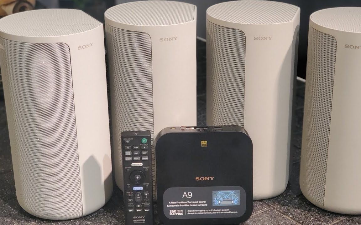 【索尼测评】sony ht-a9 360家庭影院系统开箱和a80j演示