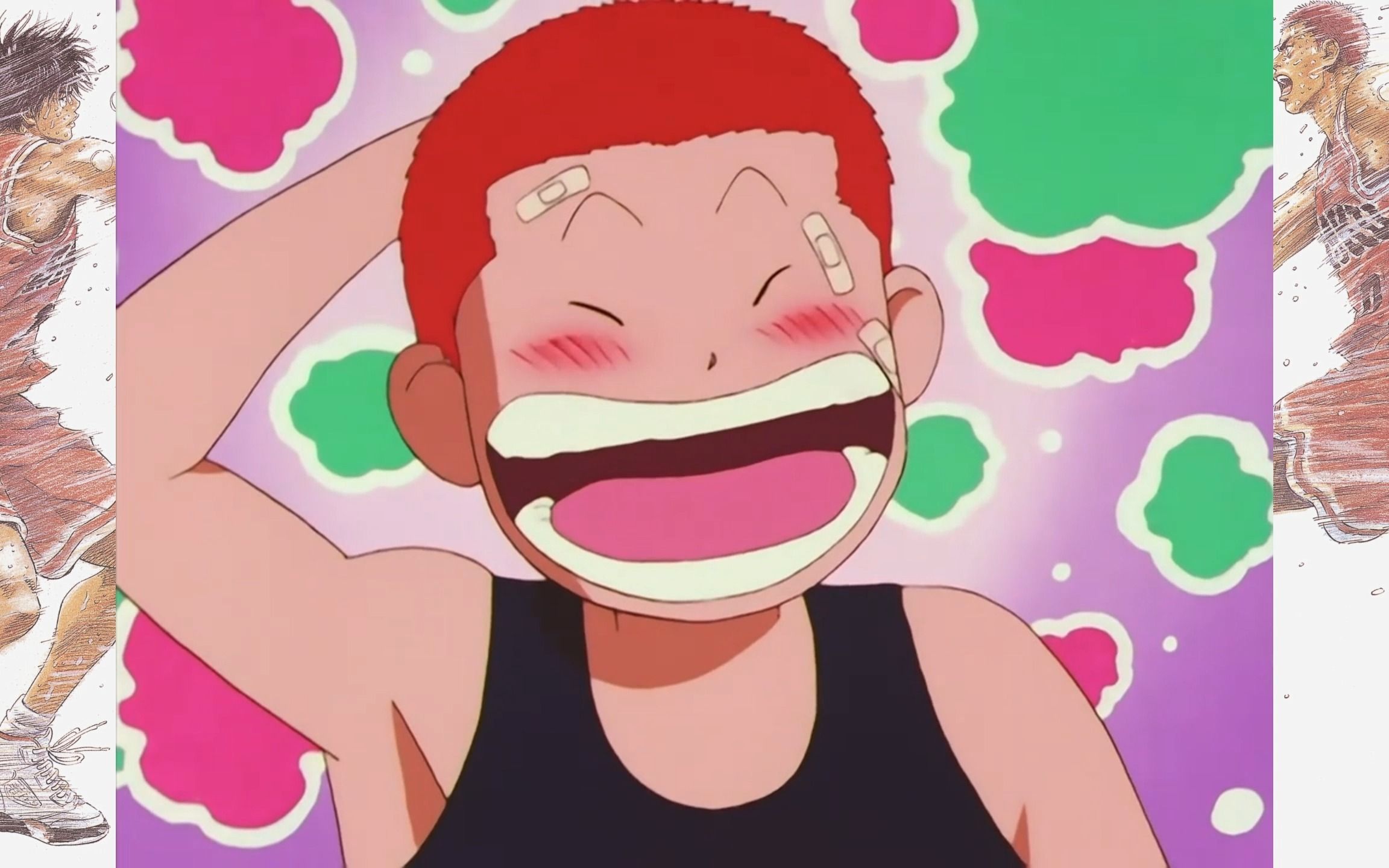 【灌篮高手】樱木花道的天才光头发型初登场