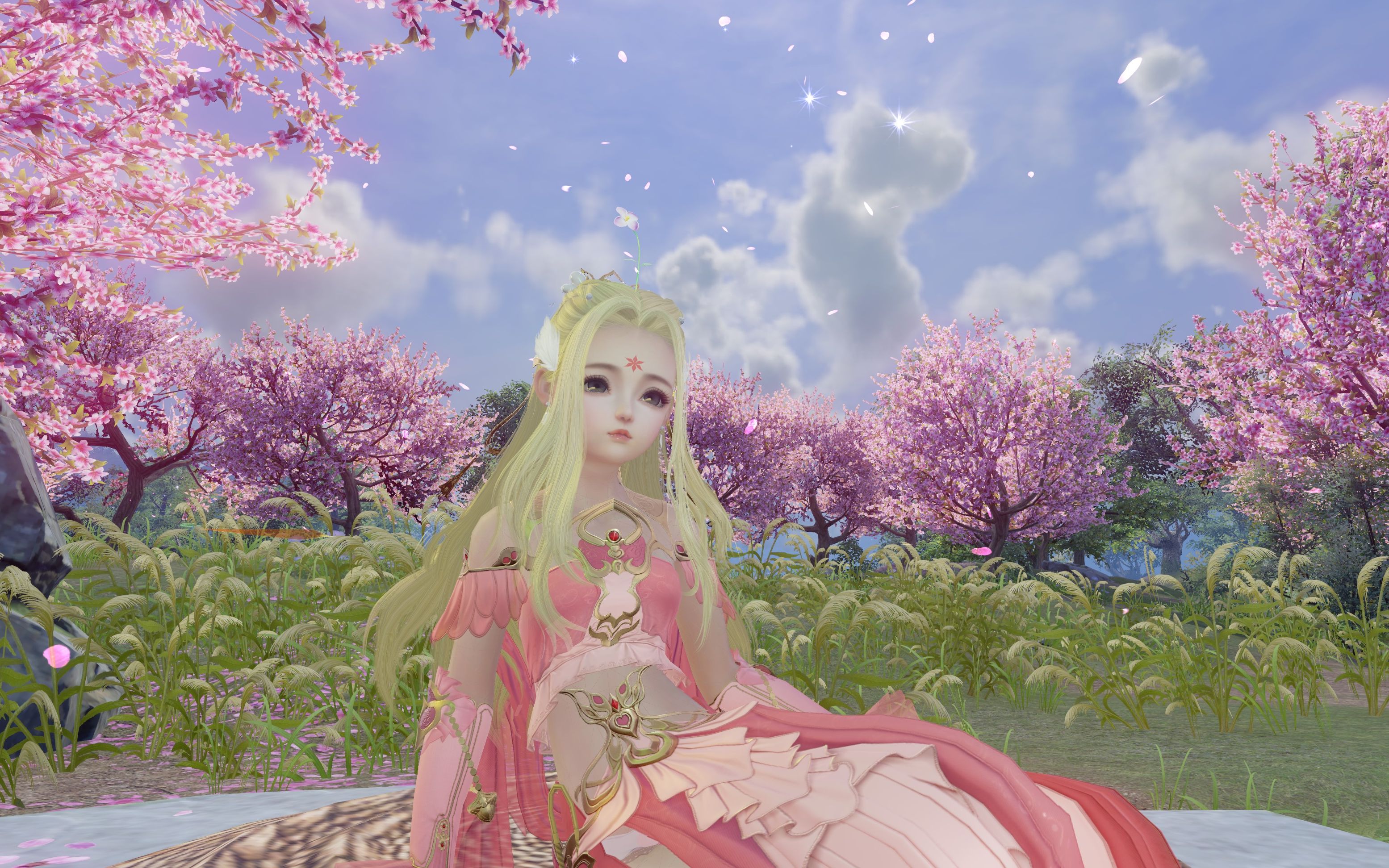 【松鼠】学生党秀萝剑网三重置版外观分享(更新,无海景房)