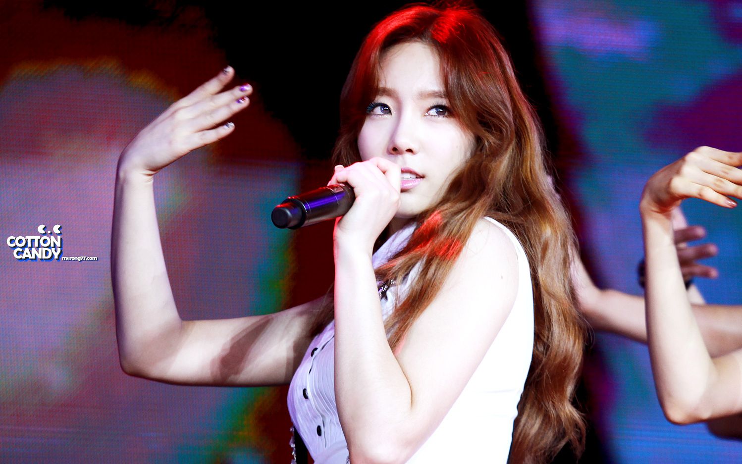 161202mama泰妍台下reaction饭拍