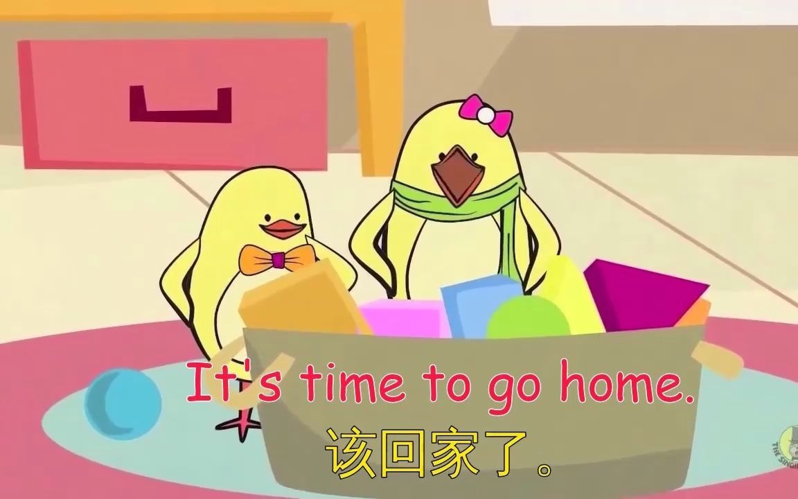 【英文经典儿歌7905】goodbye song 再见歌(中英文字幕/三遍)_哔哩