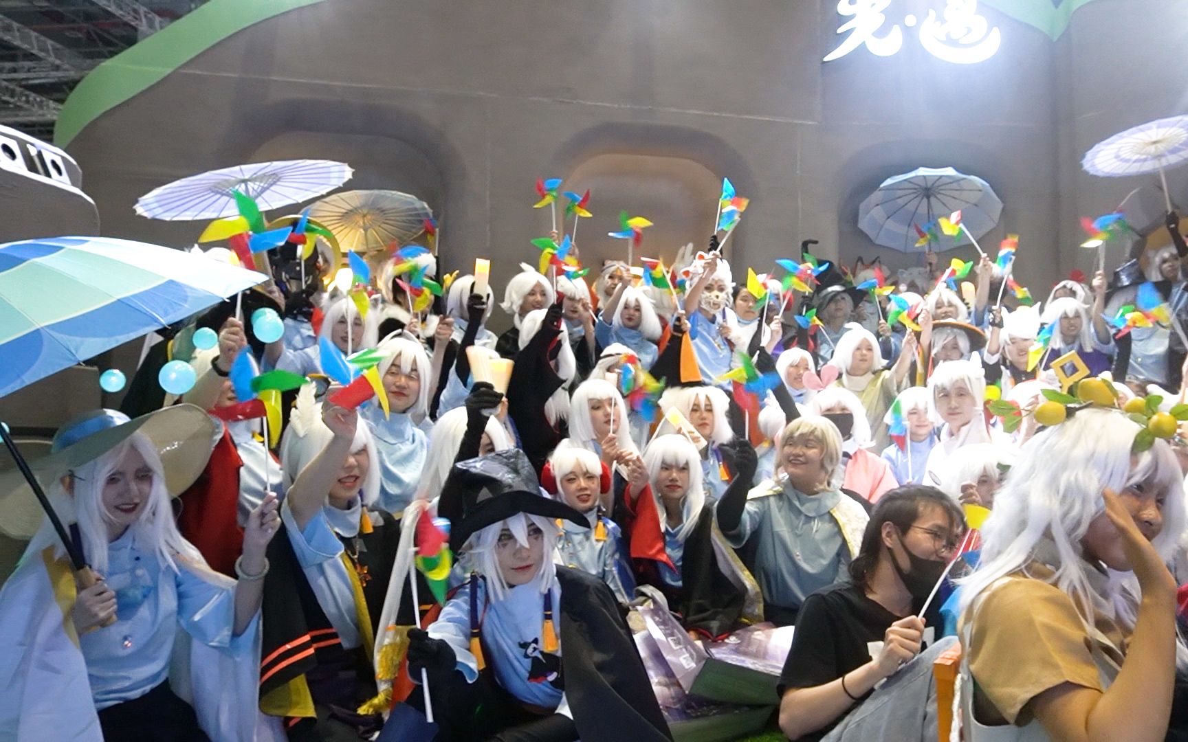 光遇漫展的coser太神仙啦!还有小王子和虚荣先祖!录的太多发不完啦!