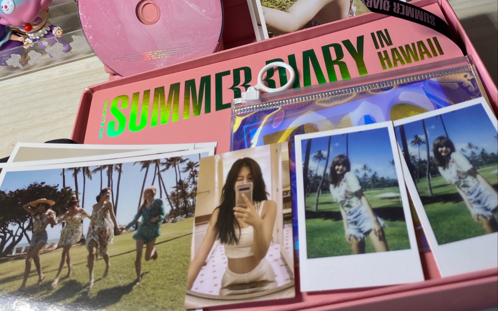 blackpink夏威夷开箱抽到了本命jennie的小卡神奇的是竟然还多给了我